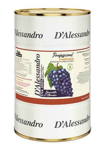 Professional Confettura di Uva nera 200% (5kg)
