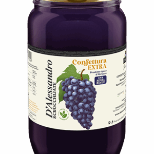 Confettura Extra di Uva con prevalenza di Montepulciano d’Abruzzo: senza bucce (850 g)