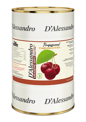 Confettura di Ciliegie 65% - Passata, 5 kg