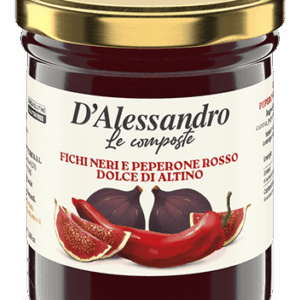 Composta di Fichi neri e Peperone rosso dolce di Altino