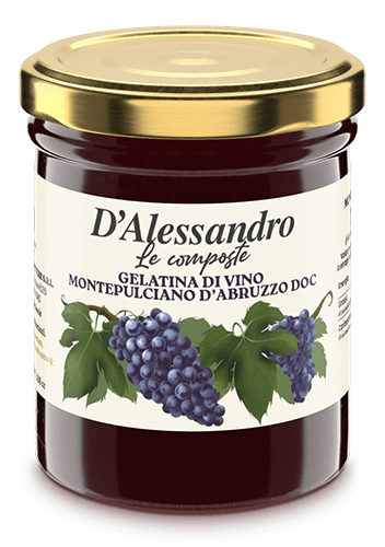 Gelatina di Vino Montepulciano d'Abruzzo