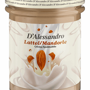 Crema al gusto latte e mandorla