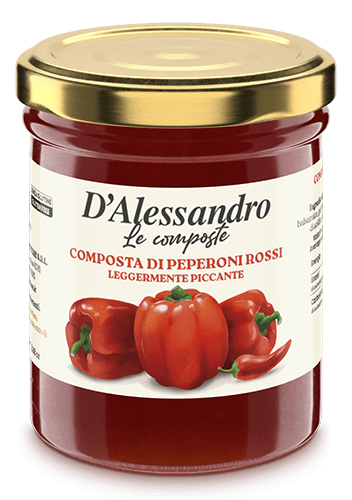 Composta di Peperoni rossi leggermente piccante