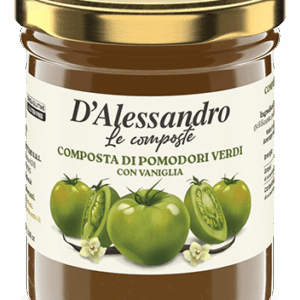 Composta di Pomodori verdi con Vaniglia