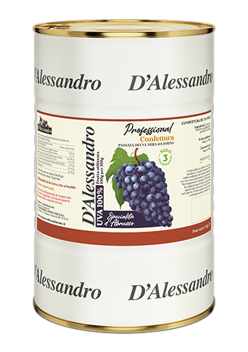 Professional Confettura di Uva nera 100% (5kg)